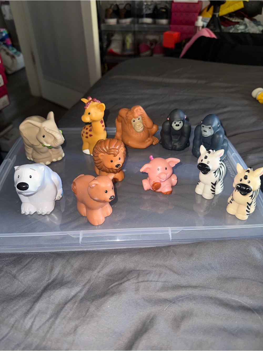 Little People Assorted Animal Toy Figures - Multicolor Set for Kids
